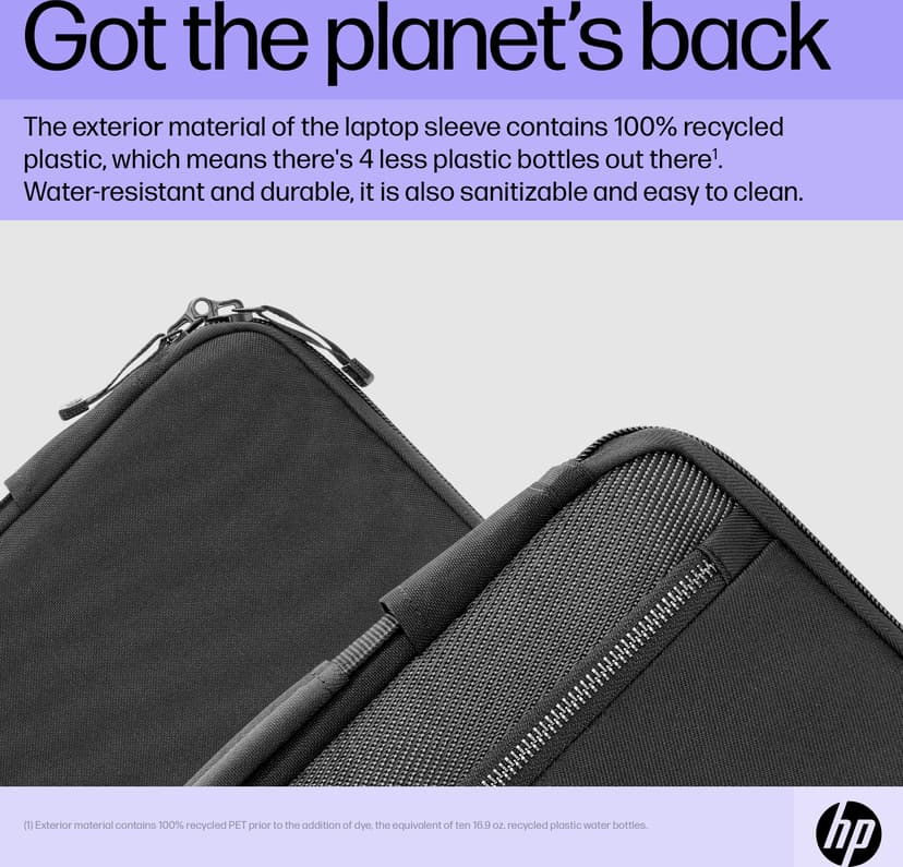 HP Renew Executive 14-tommers etui for bærbar PC 14.1" Polyester Sort