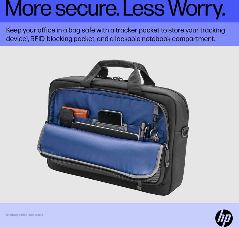 HP Renew Executive 16.1" Polyester Zwart