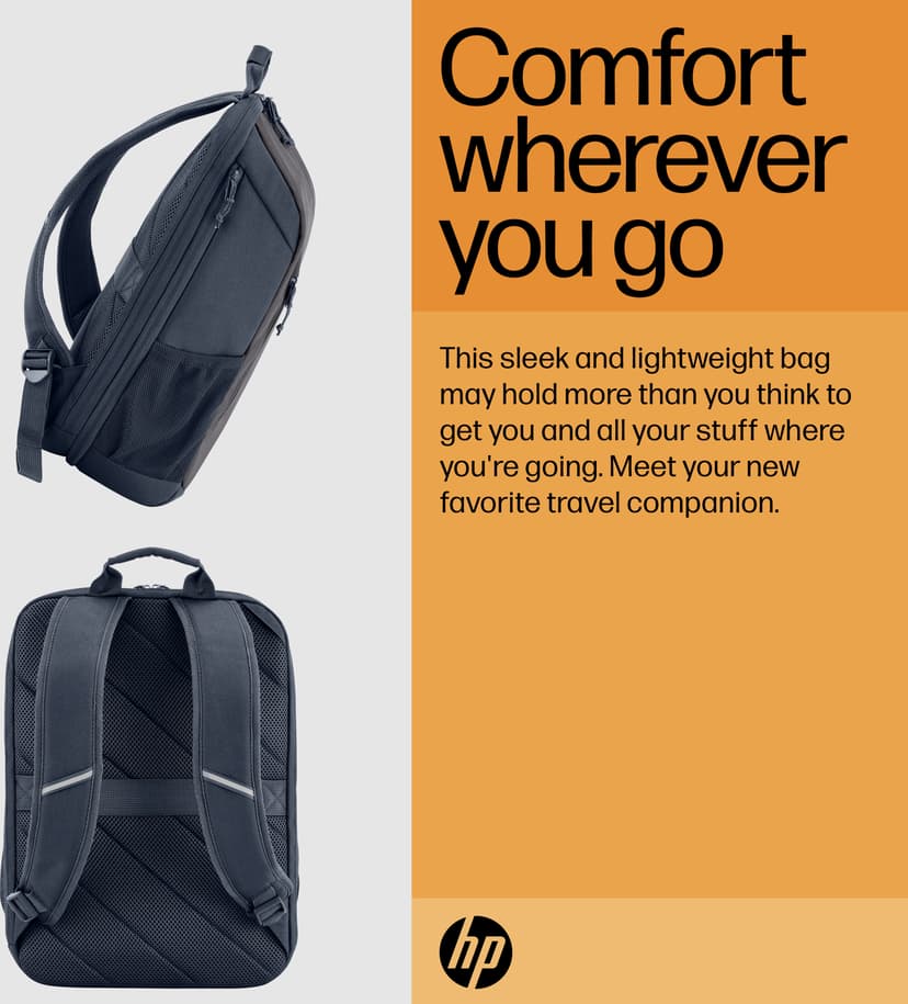 HP Travel 18L 15.6" Blauw, Grijs