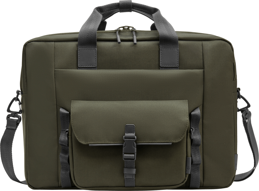 HP :n 15,6 tuuman modulaarinen laukku kannettavalle 15.6" Polyesteri Harmaa, Vihreä