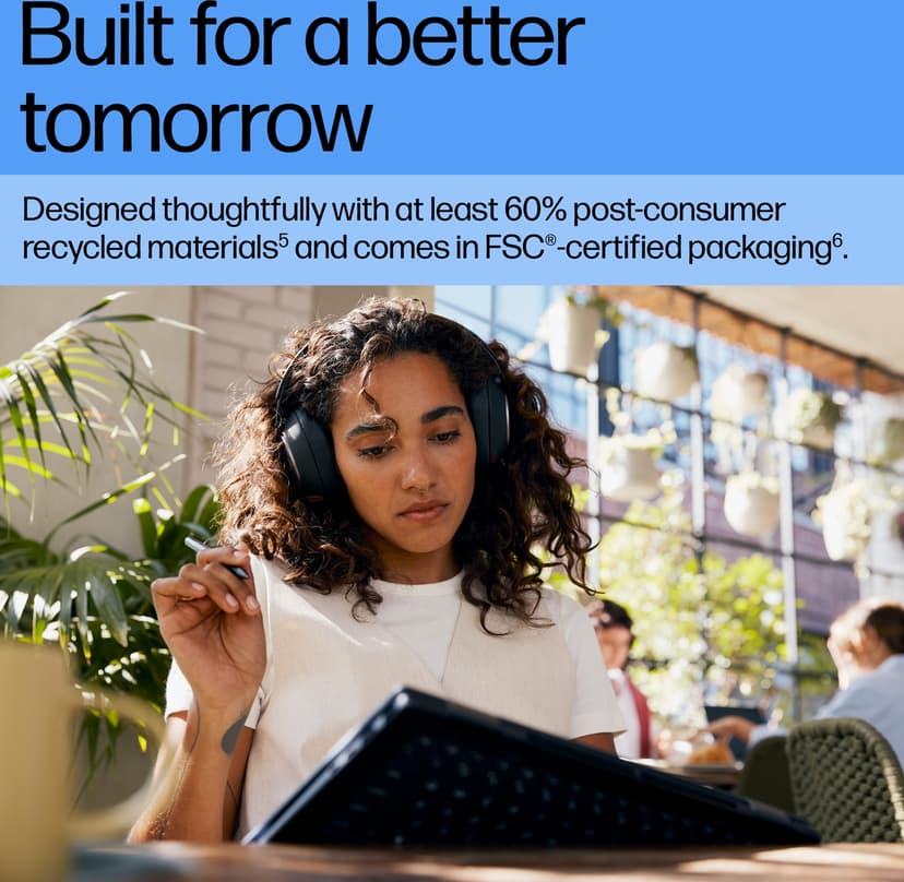 HP 705 laddningsbar multipenna Svart