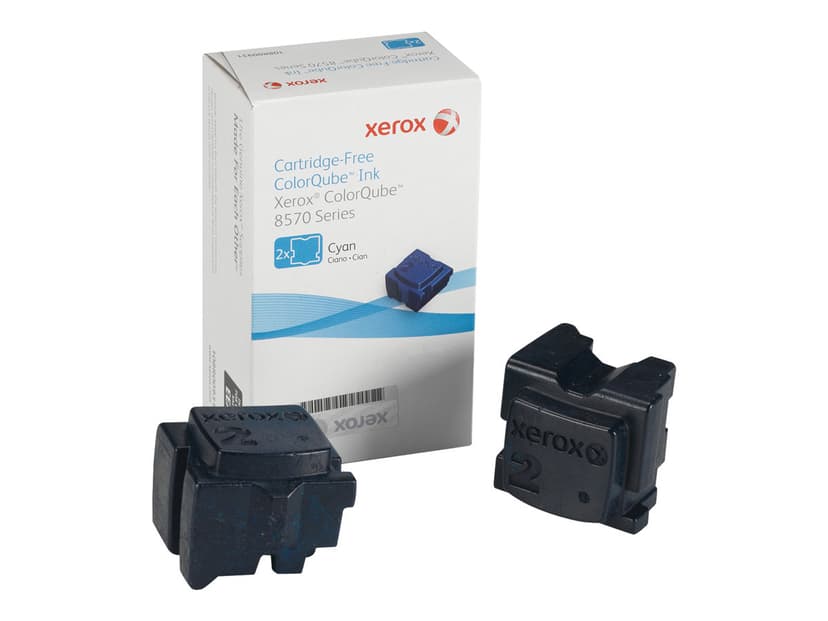 Xerox Bläck SOLID 2X Cyan 2,2K - CQ 8570