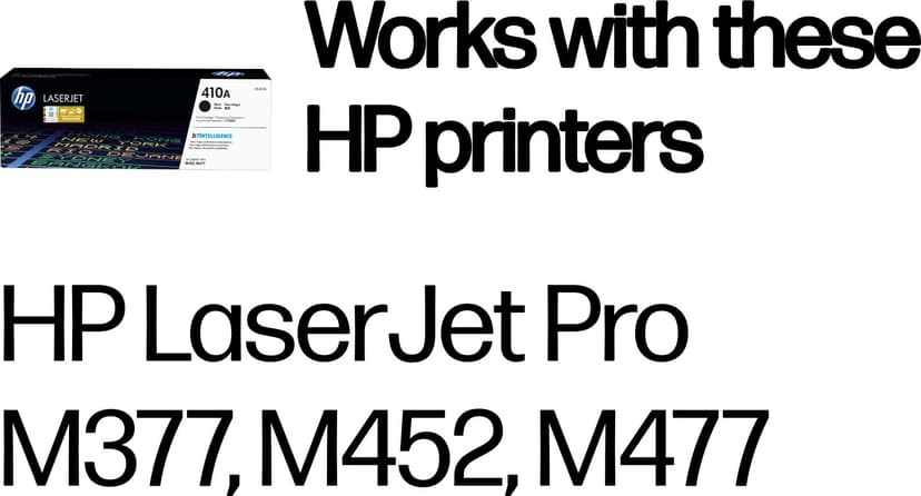 HP Toner Sort 410A 2.3K - CF410A