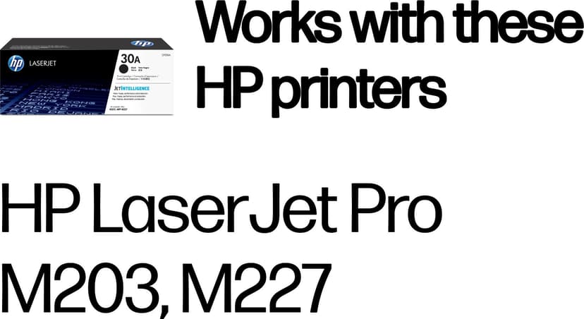 HP Toner Svart 30A 1,6K – CF230A