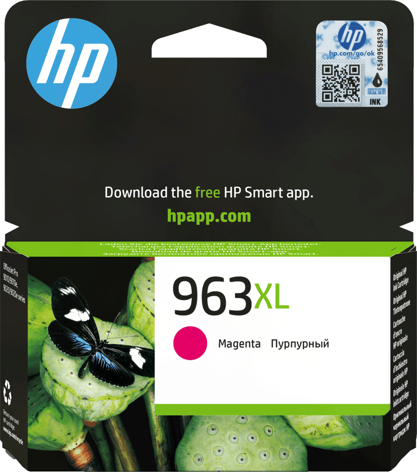HP Bläck Magenta No 963XL 1.6K - OfficeJet Pro 9010