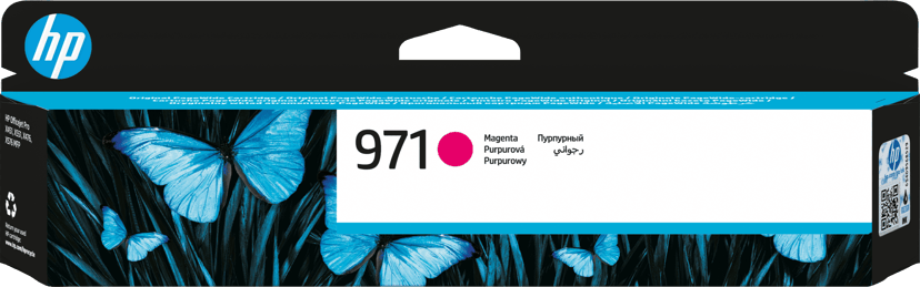 HP Blekk Magenta No.971 2.5K - OfficeJet Pro X451/X551/X476 X576