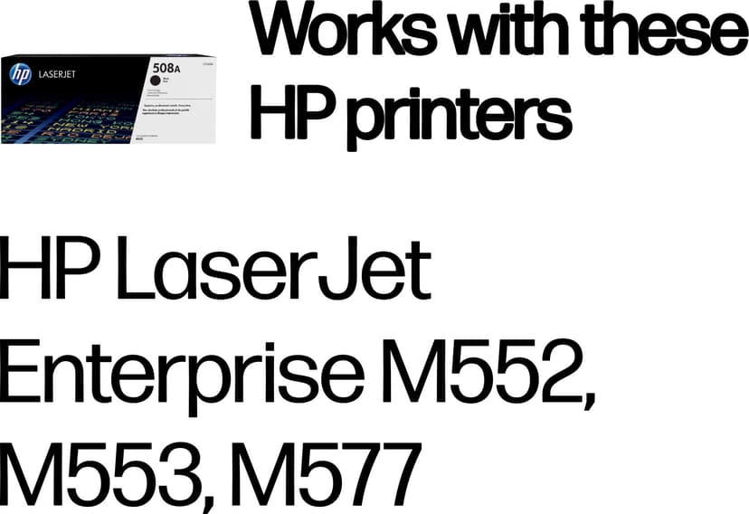 HP Värikasetti Musta 508A 6K - CF360A