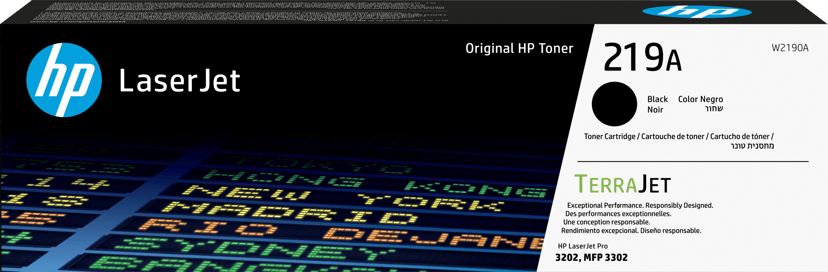 219A 219X W2190A 3302fdw toner: compatibel met HP 219A 219X voor Color