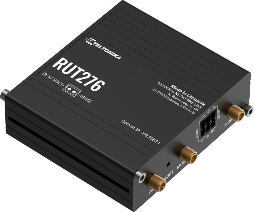 Teltonika RUT276 Redcap 5G Router
