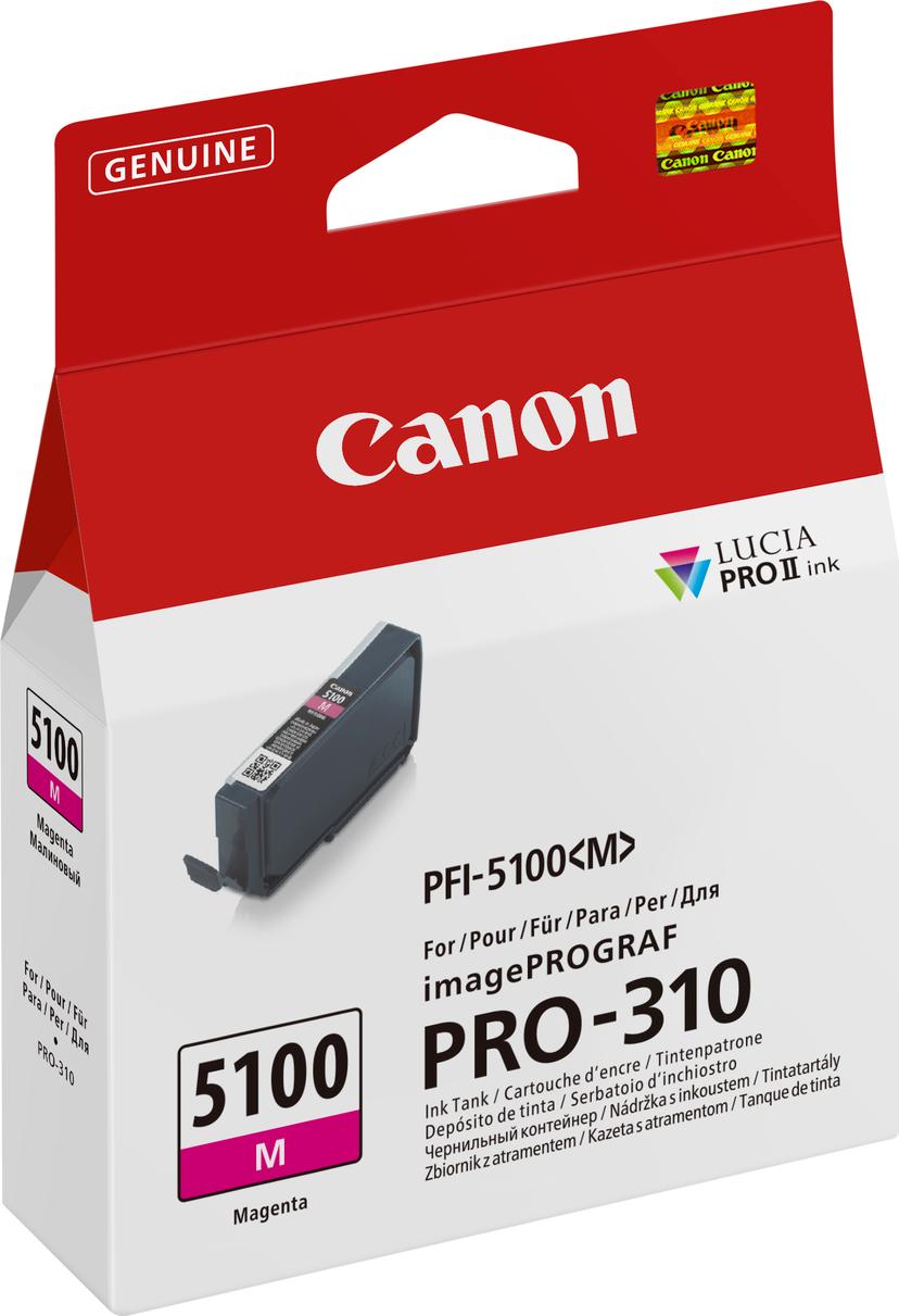 Canon Magenta-inkt PFI-5100M
