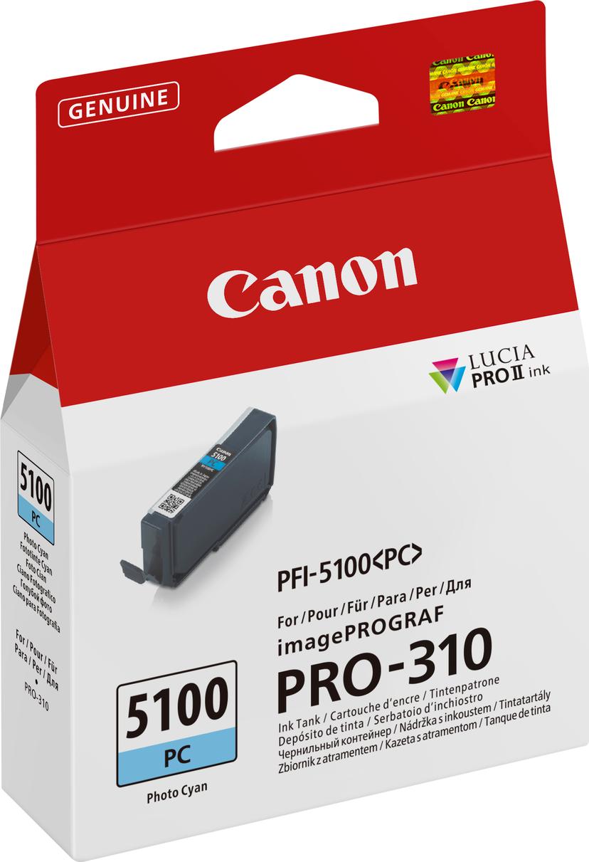 Canon Bläck Foto Cyan PFI-5100PC