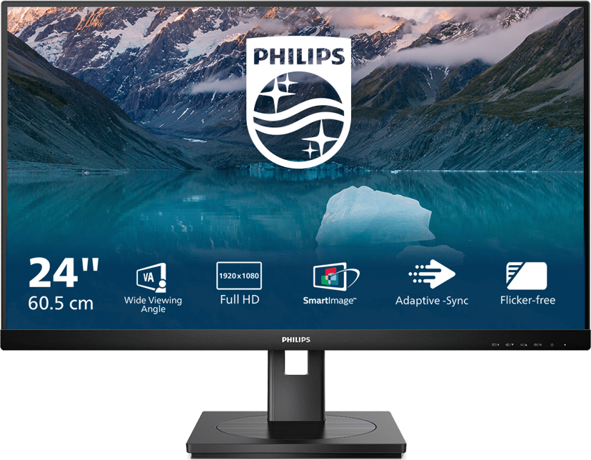 Philips S-Line 242S9JML 23.8, 23.8 inch/60.5 cm" 1920 × 1080pixels VA 16:9 75Hz