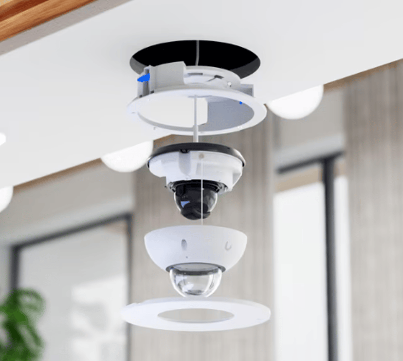 Ubiquiti UniFi G6/G6 Pro Dome Camera Flush Mount White