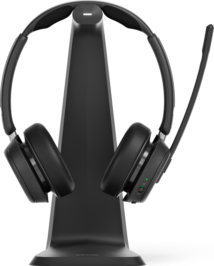 EPOS IMPACT 1061T incl Charging Stand Stereo USB-A, USB-C Microsoft Teams Svart