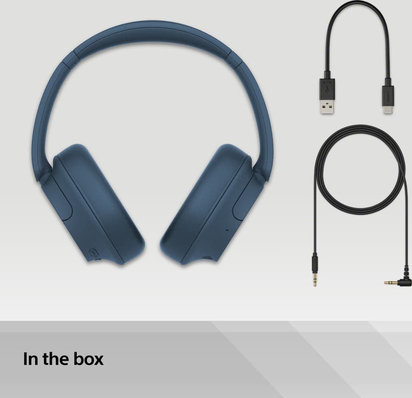 Sony WH-CH720N Trådlösa Hörlurar Stereo USB-C Blå