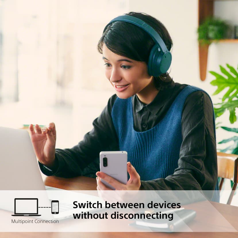 Sony WH-CH720N Trådlösa Hörlurar Stereo USB-C Blå