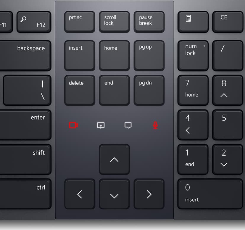 Dell Premier Collaboration Keyboard - Kb900 - (Kuppvare klasse 2) Trådløs Nordisk