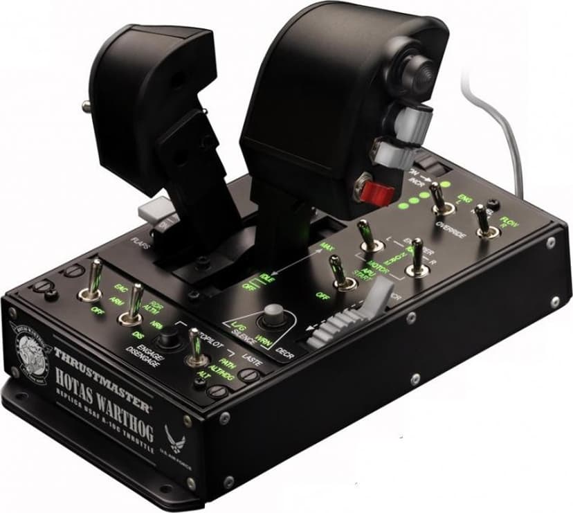 Thrustmaster HOTAS Warthog Dual Musta