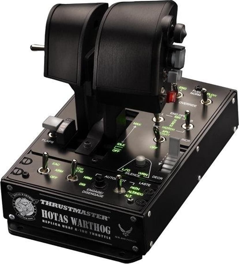 Thrustmaster HOTAS Warthog Dual Musta
