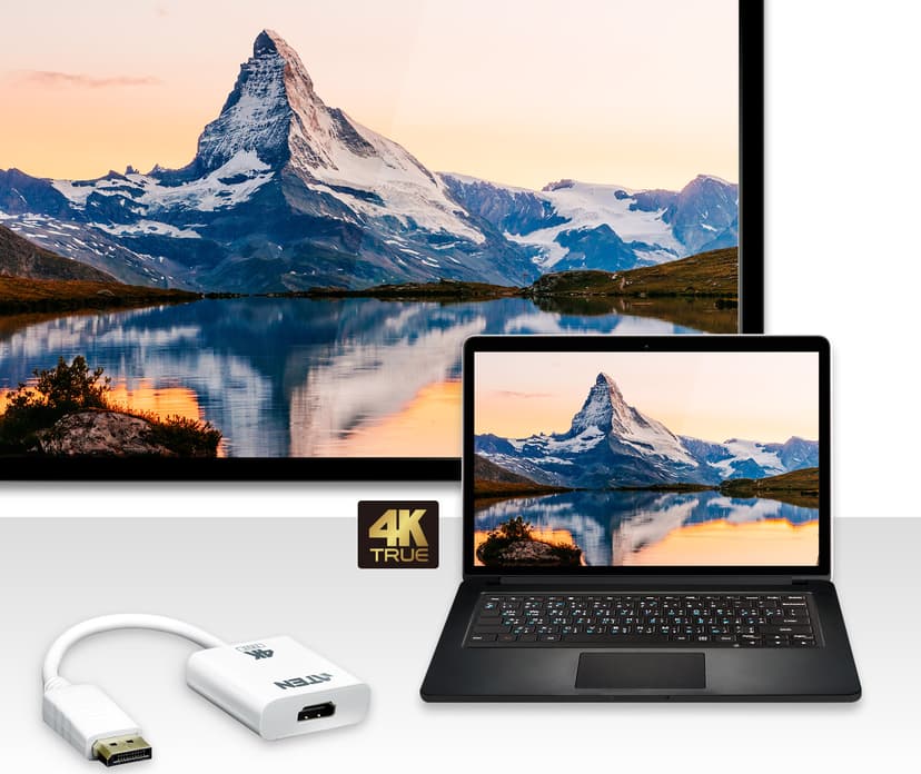 Aten Displayport to True 4K HDMI Active Adapter Vit