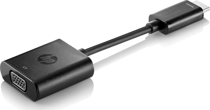HP HDMI To VGA Display Adapter 0.045m HDMI VGA Svart