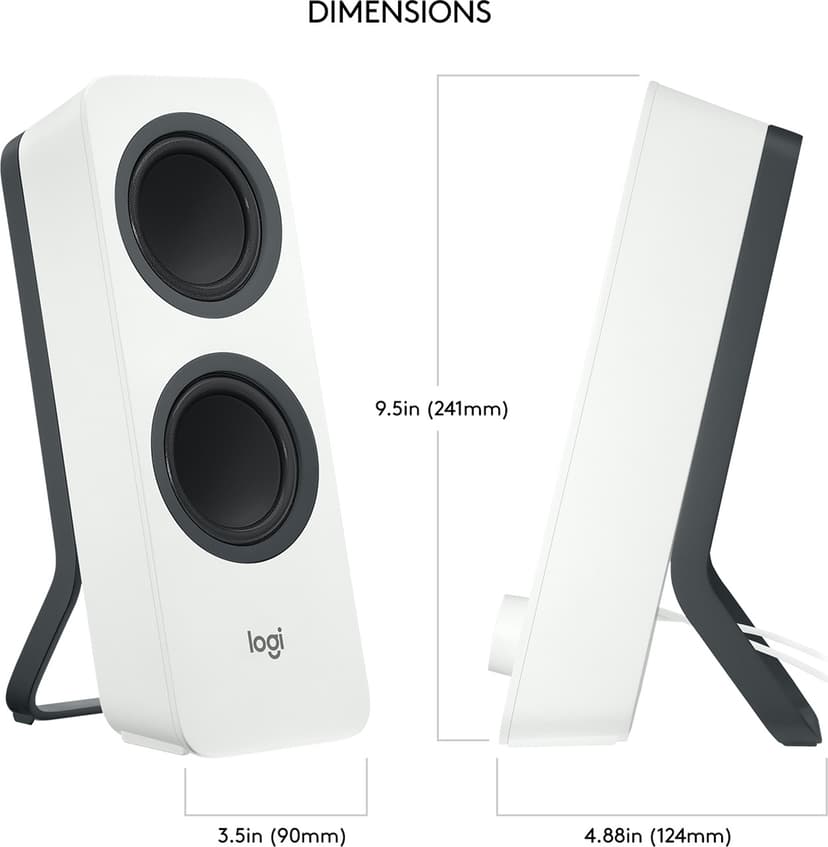 Logitech Z207 Wit