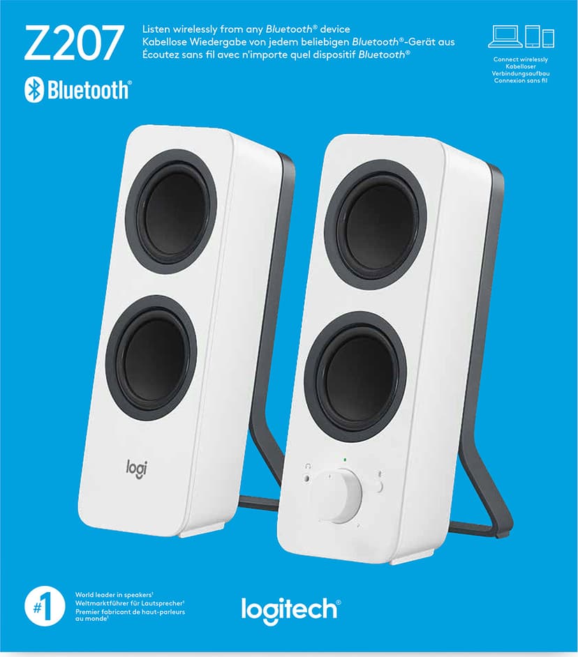 Logitech Z207 Wit