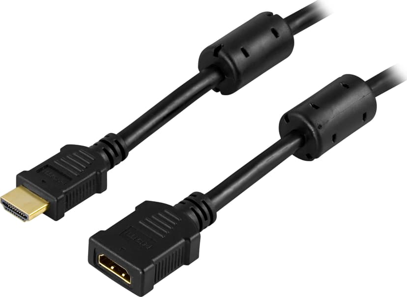 Deltaco HDMI-121 1m HDMI HDMI Sort