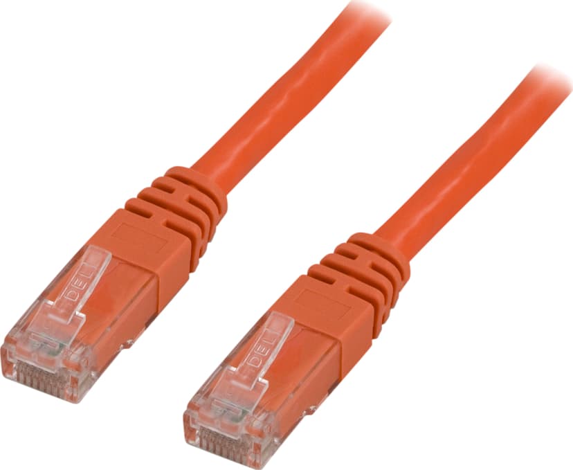 Deltaco TP-611-Or RJ-45 Cat 6 1.5m Oransje