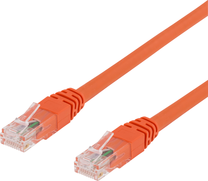Deltaco TP-611-Or RJ-45 Cat 6 1.5m Orange