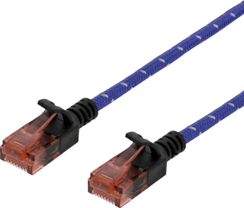 Deltaco Patch-kabel RJ-45 Cat 6A 1.5m Blå