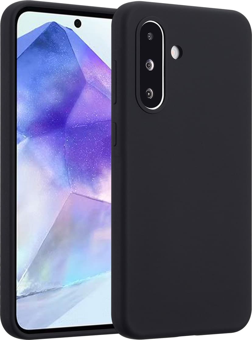 Accezz Liquid Silicone Backcover Samsung Galaxy A36 Zwart