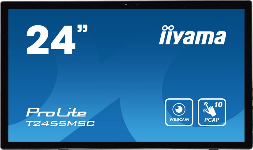 iiyama ProLite T2455MSC-B1 24" PCAP 10p-Touch FHD IPS 16:9 24" 24" IPS 1920 × 1080pixels 400cd/m² 1920 × 1080pixels IPS 16:9 60Hz