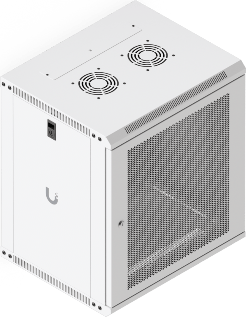 Ubiquiti 19" Rack Cabinet 12 U 45 cm Med Perforeret Dør