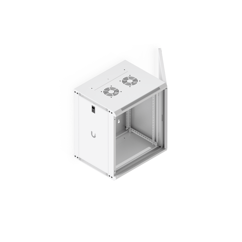 Ubiquiti 19" Rack Cabinet 12 U 45 cm Med Perforeret Dør