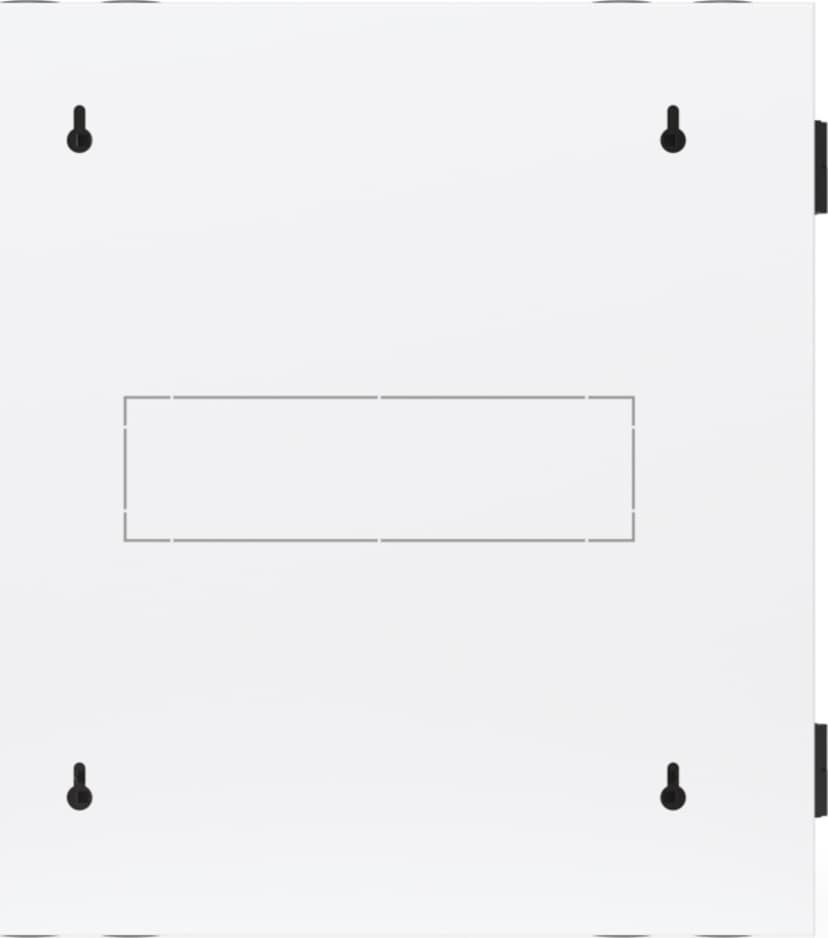 Ubiquiti 19" Rack Cabinet 12 U 70 cm Med Glasdør Og Svingbar Bagdør