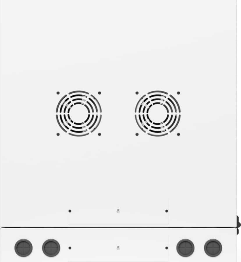 Ubiquiti 19" Rack Cabinet 12U 70cm med Glasdörr och svängbar bakdörr