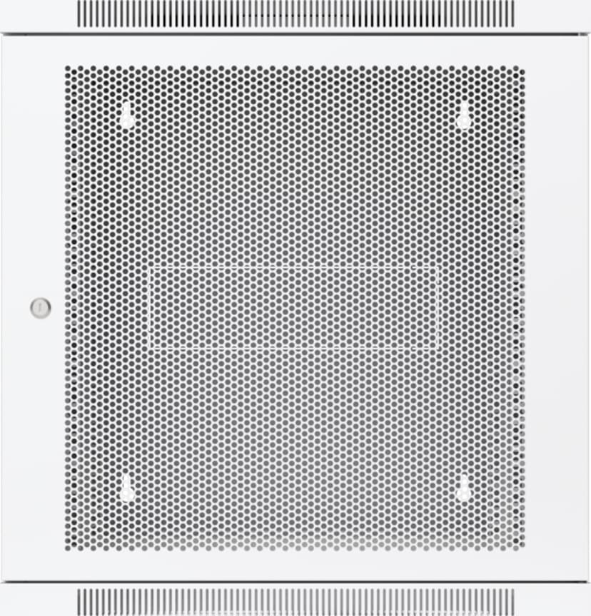 Ubiquiti 19" Rack Cabinet 12U 70cm med perforerad dörr och svängbar bakdörr