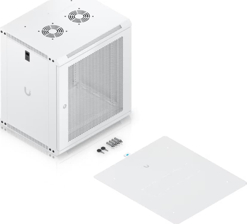 Ubiquiti 19" Rack Cabinet 12 U 45 cm Med Perforeret Dør
