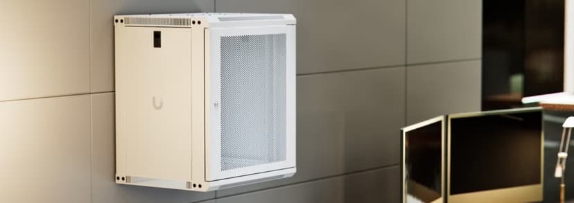 Ubiquiti 19" Rack Cabinet 12 U 45 cm Med Perforeret Dør