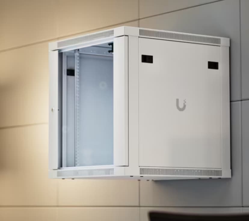Ubiquiti 19" Rack Cabinet, 12 U, 60 cm, met glazen deur