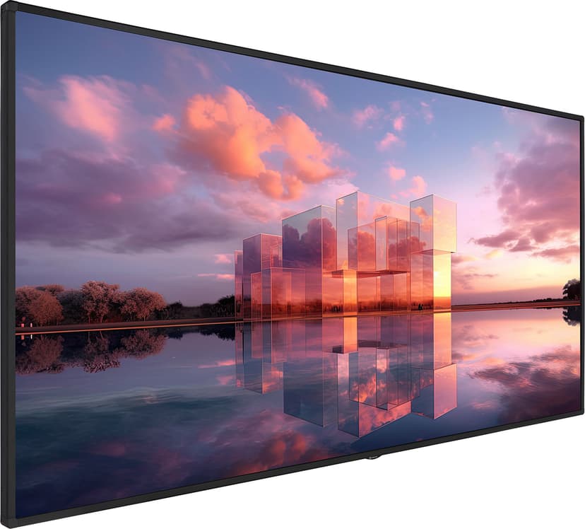Voxicon 98" UHD 24/7 High Haze - DC198UHPAP - Til skiltning i udstillingslokaler og indkøbscentre 98" IPS 500cd/m² 3840 × 2160pixels