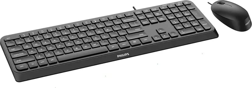Philips 2000 series Keyboard + Mouse Langallinen Pohjoismainen