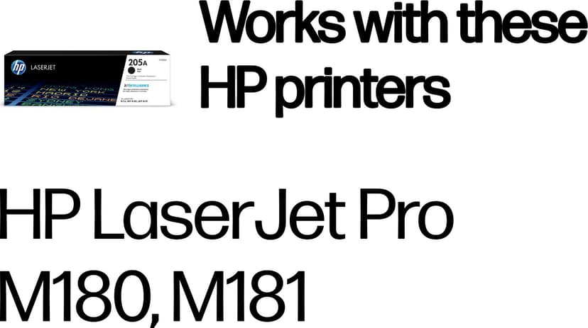 HP Toner Svart 205A 1.1K - CF530A - LaserJet M180/M181