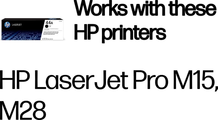 HP Toner Svart 1K 44A - M28w