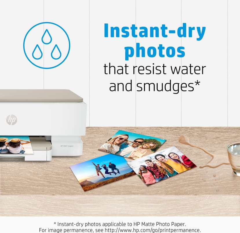HP Papper Foto Matt FSC 10x15cm 180g 25-ark