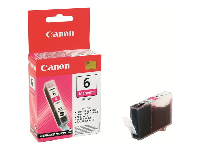 Canon Bläck Magenta BCI-6M - S800/S820D/S900/I990