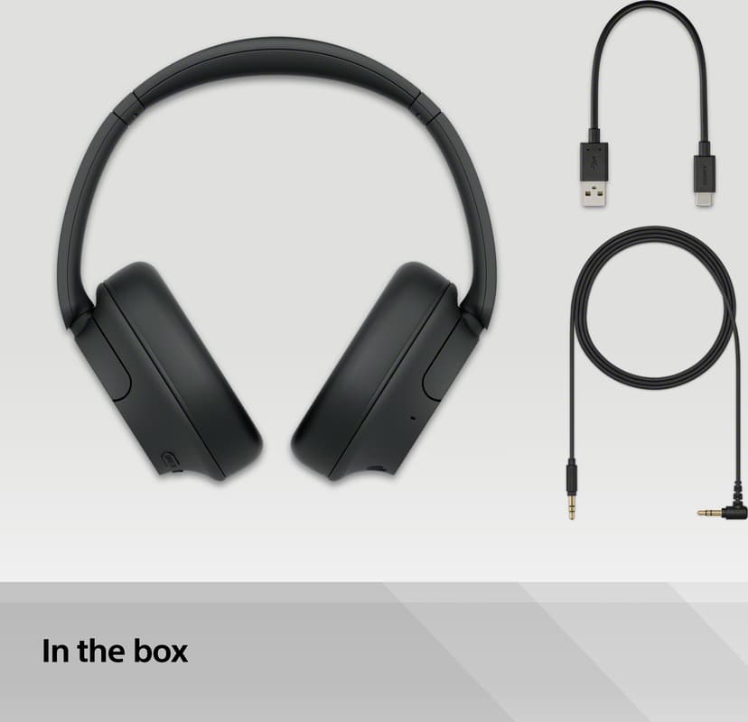 Sony WH-CH720N Trådlösa Hörlurar Stereo USB-C Svart