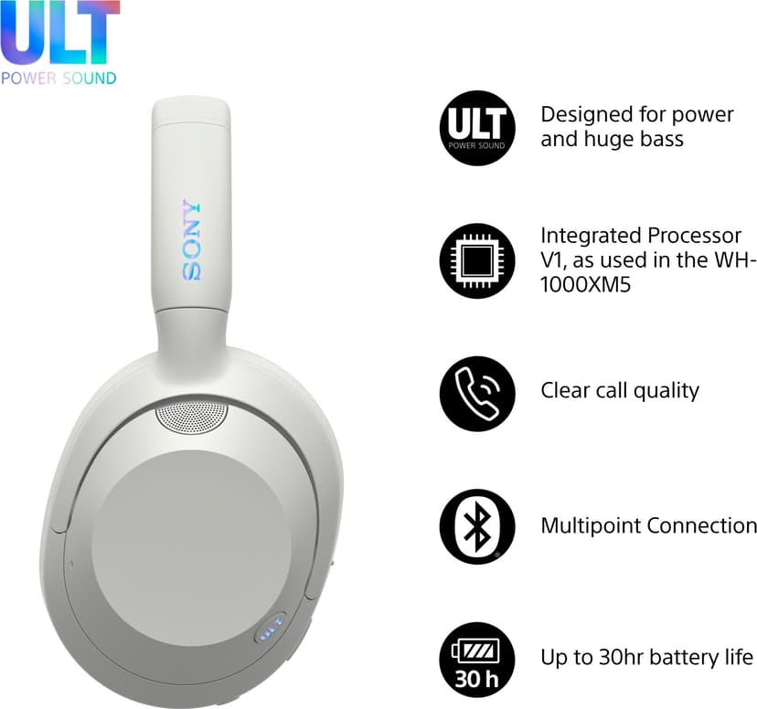 Sony ULT Wear Stereo Hvit
