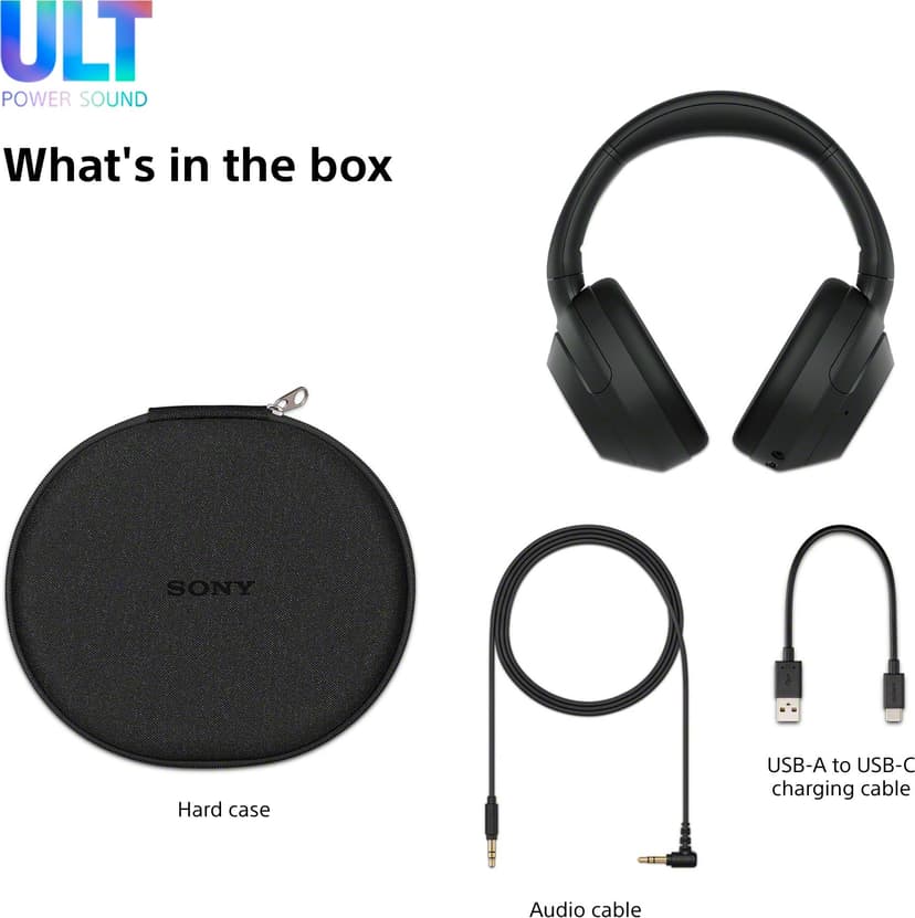 Sony ULT Wear Stereo Svart